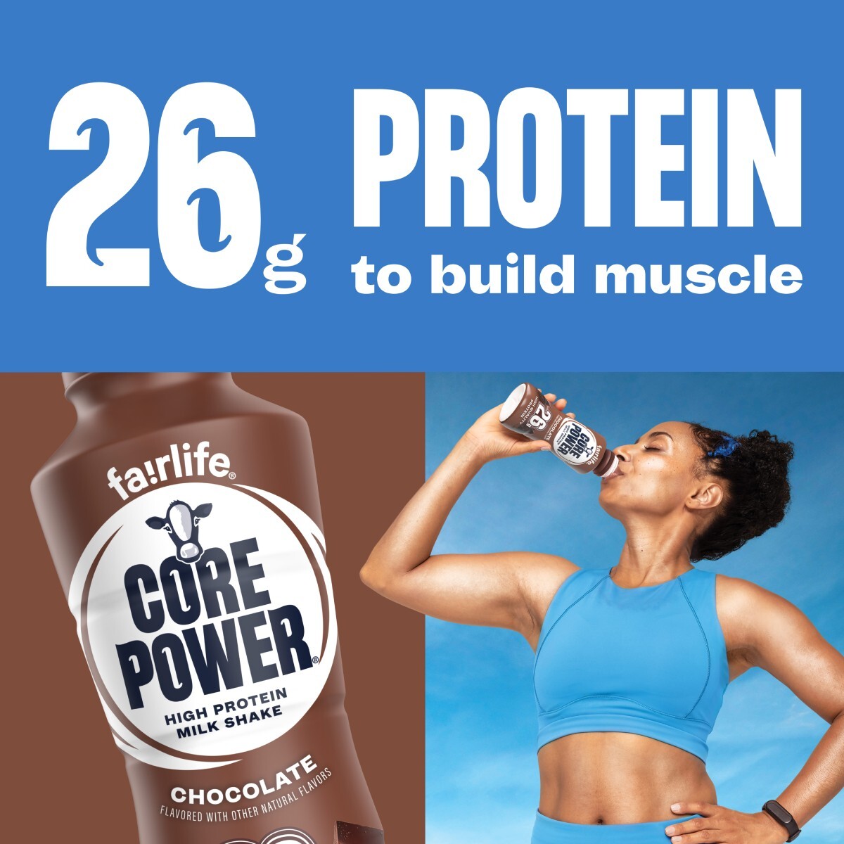 Core Power Chocolate High Protein Milkshake - Image 3