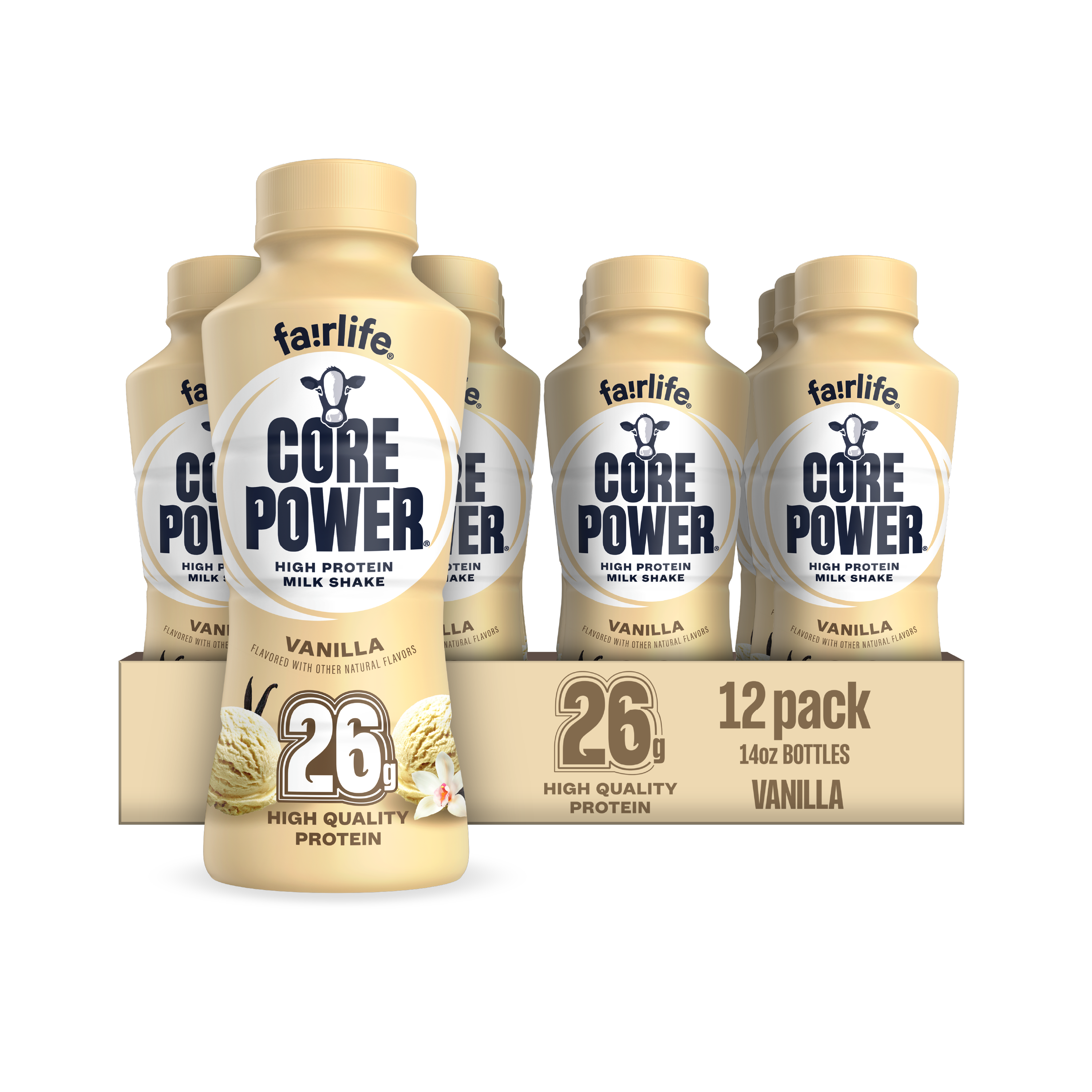 Core Power Vanilla High Protein Milkshake - Image 2