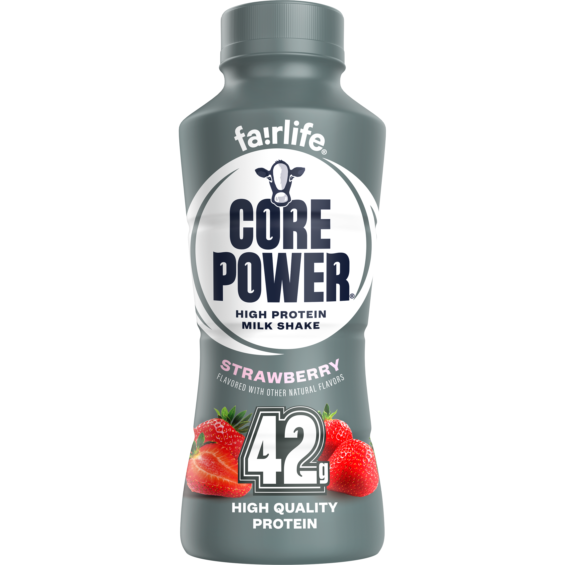 Strawberry High Protein Milkshake